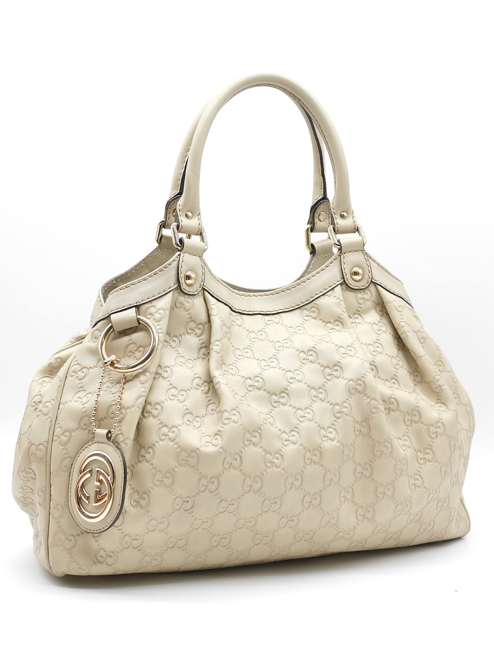 🍓GUCCI Guccissima Sukey Handbag